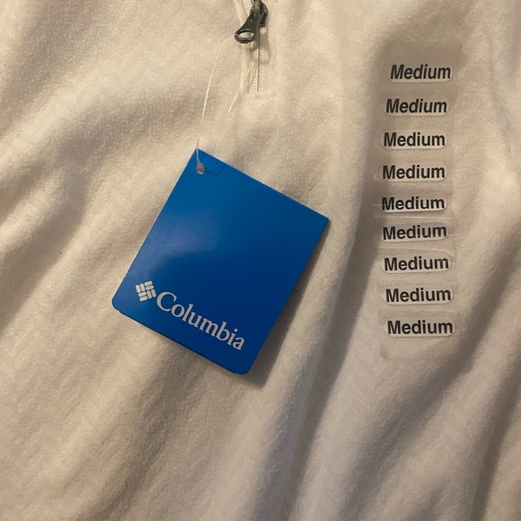 New with tags Columbia women’s medium Glacial Fleece III Print 1/2 Zip pullover - Picture 6 of 6